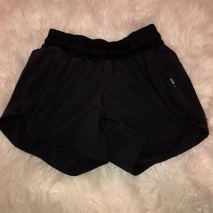 Black lululemon shorts